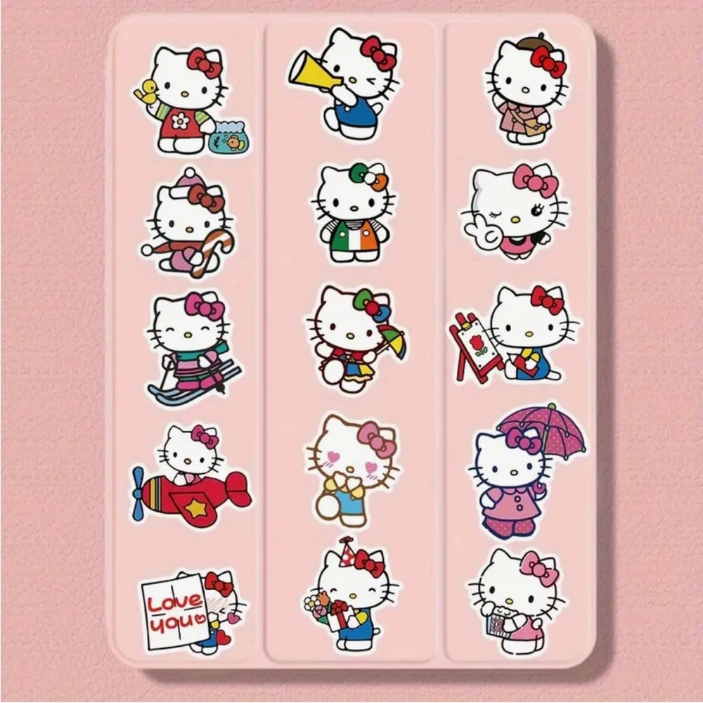 Sanrio Hello Kitty Paper Sticker Collection - 100 PCS - Picture 7 of 8